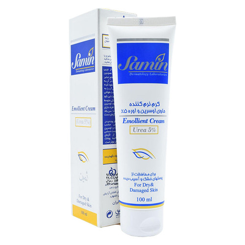 کرم نرمکننده ثمین مدل اوسرین و اوره حجم 100 میلیلیتر