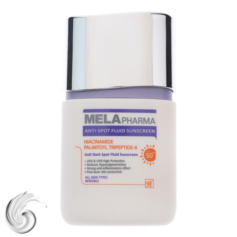 فلوئید ضد آفتاب بی‌رنگ صورت مای SPF 50 مدل نیاسینامید ‌محافظ در برابر اشعه UVA و UVB مناسب برای انواع پوست حجم 30 میلی‌لیتر